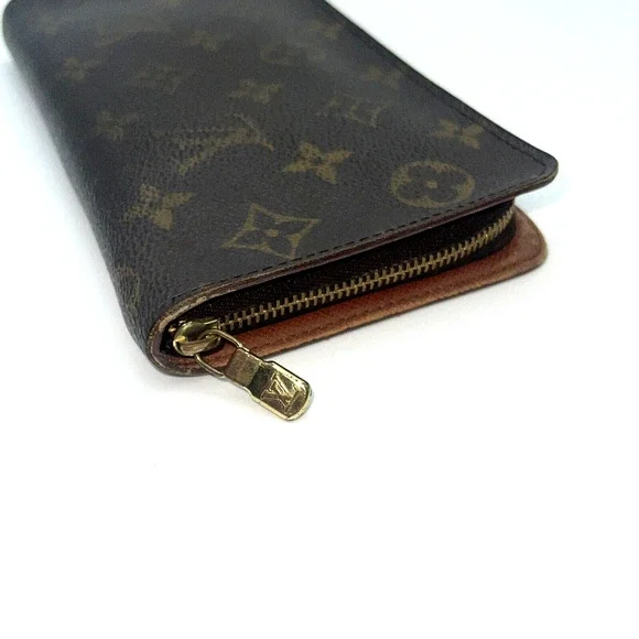 Authentic Louis Vuitton Monogram Zippy Zip Around Long Wallet Purse Vintage - Picture 3 of 14
